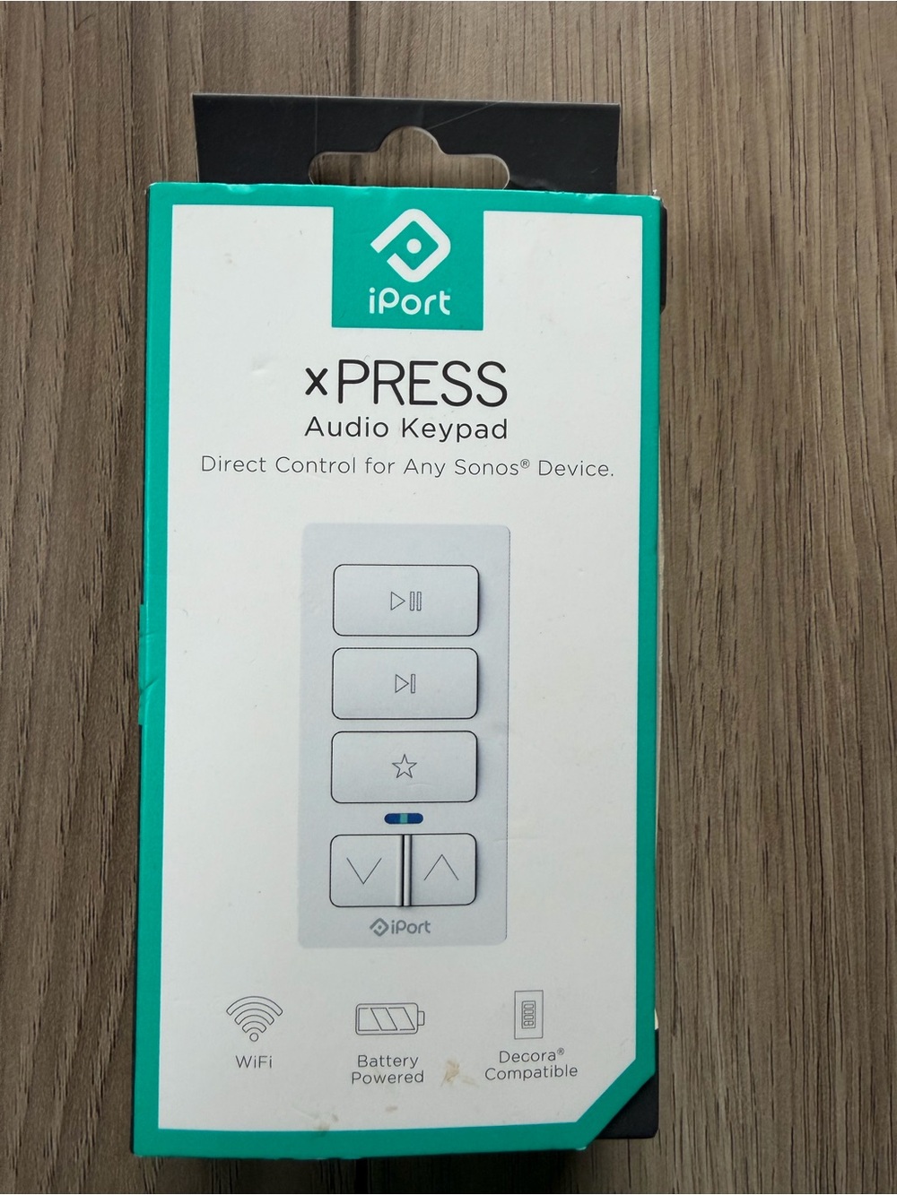 iPort xPress Audio Keypad - Remote Control For Any Sonos Device - BNIB